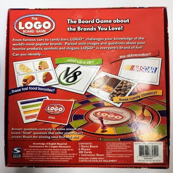 PLAYMONSTER The Logo Game Complete - Picture 10 of 11